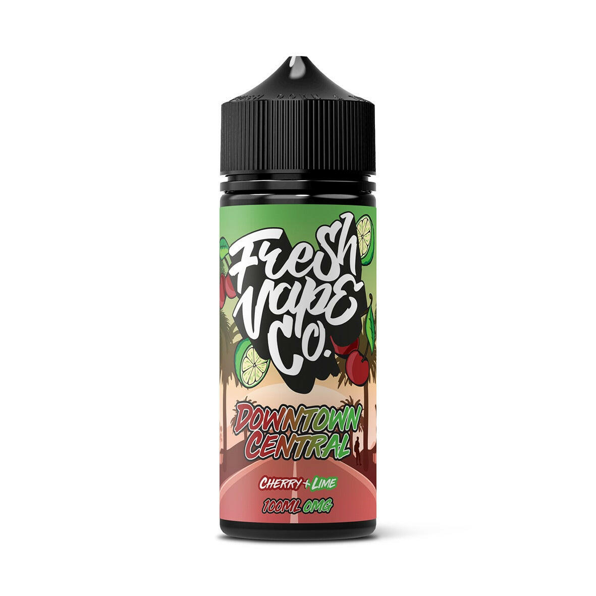 Fresh Vape Co Downtown Central 100ML E-Liquid, Bottle, Front