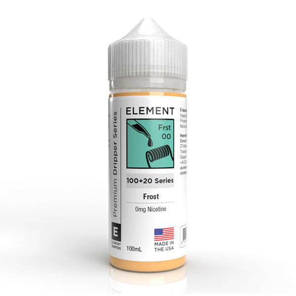 Element Frost 100ML Shortfill E-Liquid, Bottle, Front