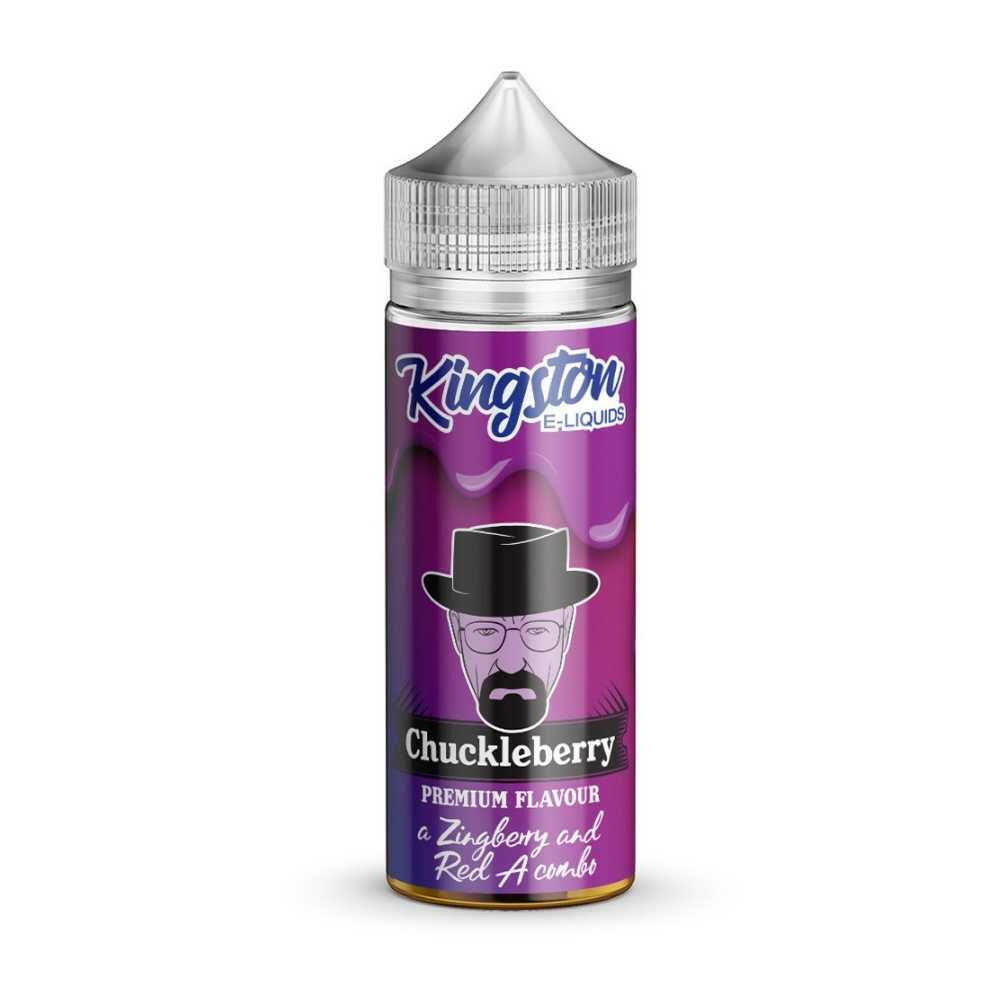 Kingston Chuckleberry 100ML E-Liquid, Bottle, Front