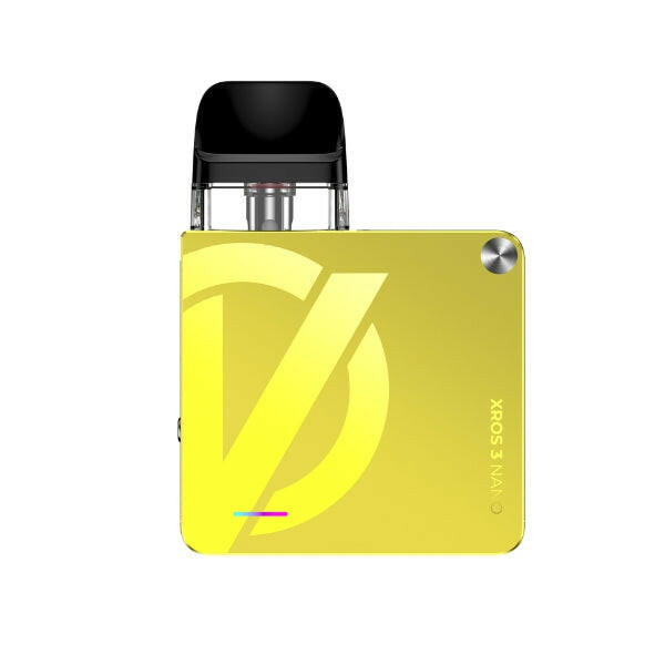 Vaporesso Xros 3 Nano Lemon Yellow Device, Front