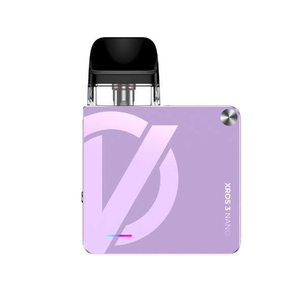 Vaporesso Xros 3 Nano Lilac Purple Device, Front